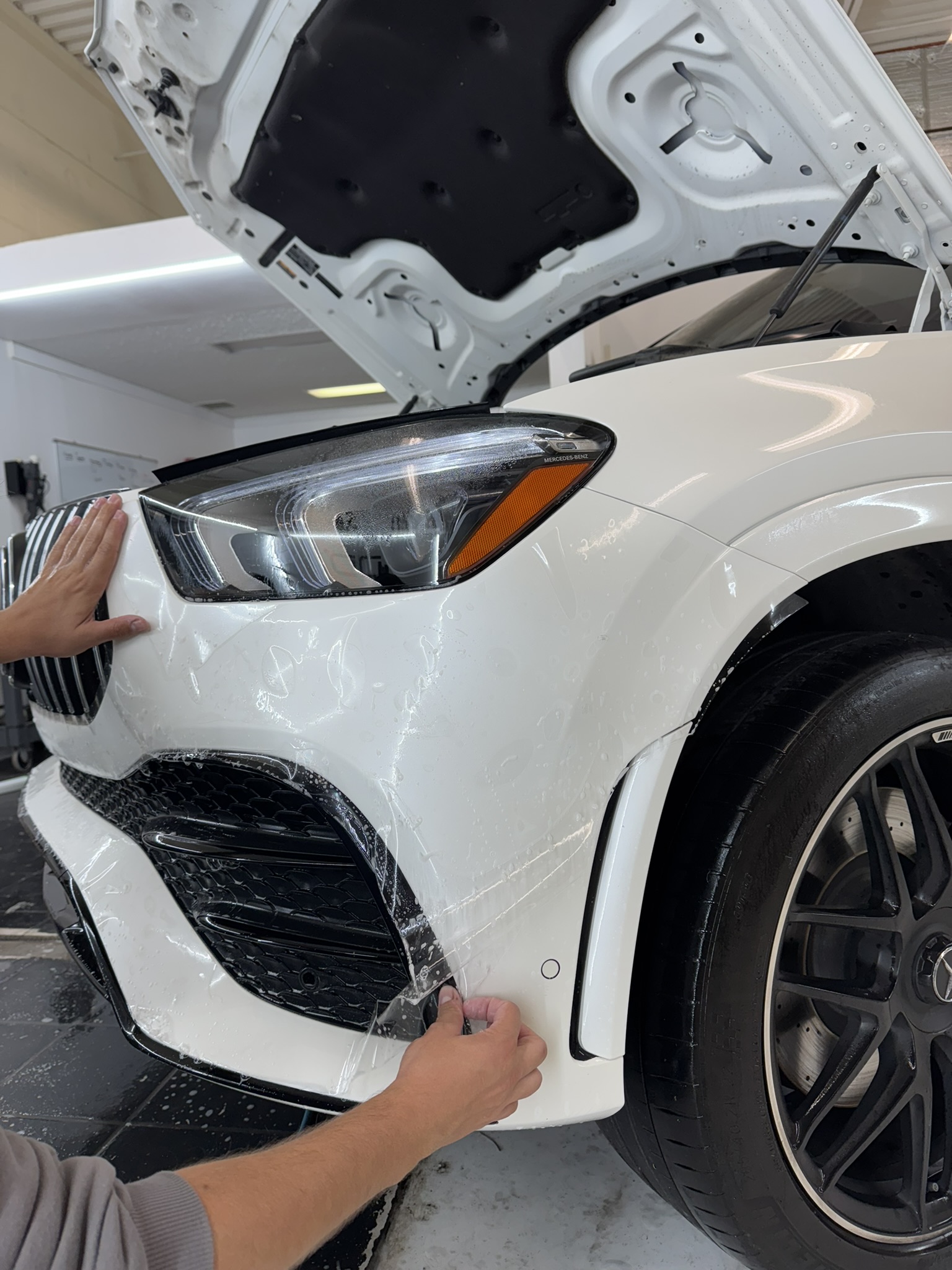 Paint protection film installation